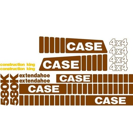 Aftermarket Brown Decal Set MAE30-0022